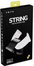 TRYX STRING PCIe 5.0 x16 Riser Kabel, 200mm - schwarz (20 cm)