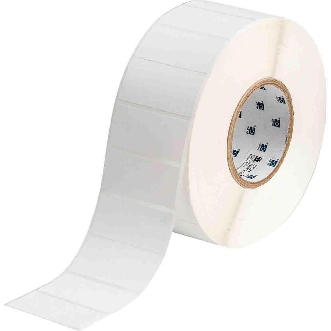 Brady, Etiketten, THT-7-425-3, Polypropylen, Weiss, matt, 69.85 x 31.75 mm, permanent (3000 E.)