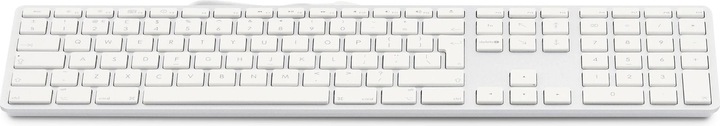 Produktbild LMP USB Keyboard 110 keys wired USB keyboard with 2x USB and aluminum upper cover - Czech (Eng. Int., Kabelgebunden)