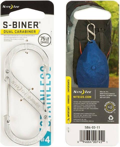 Produktbild Nite Ize Karabiner S-Biner Gr. 4 NI-SB4