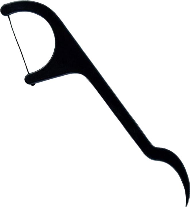 Actual product image Beneva Black Floss Sticks