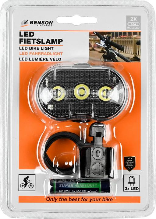 Image du produit Benson Lumière vélo LED blanc