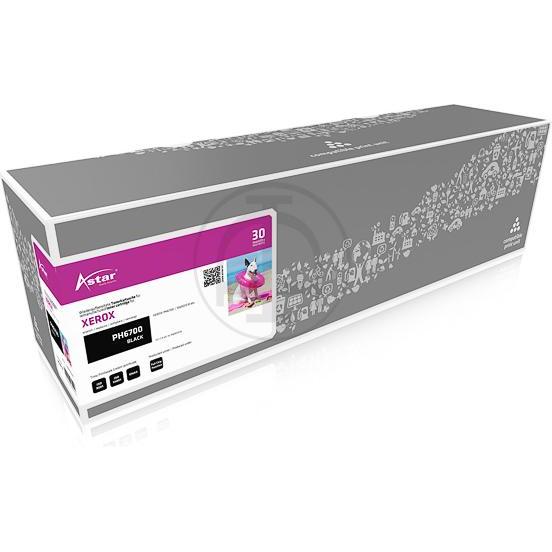 Astar, Toner, Xerox Toner Phaser 6700 black HY 18K inkl. Chip - Tonereinheit
