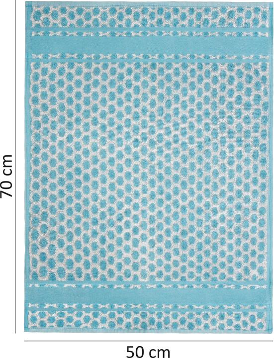 Actual product image Aspero 3 terry cotton tea towels (50 x 70 cm)