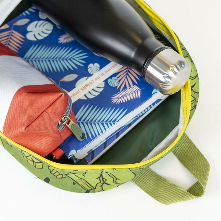 Actual product image School rucksack The Avengers green 25 x 31 x 10 cm