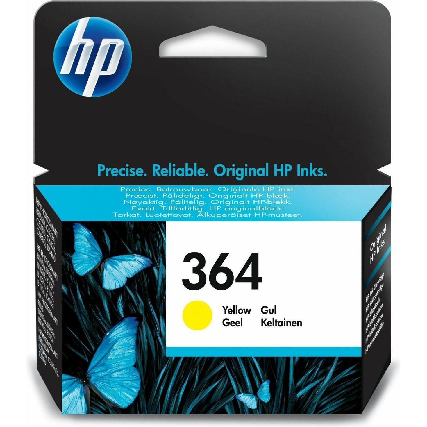 HP, Druckerpatrone, 364 - 3 ml - Gelb - Original - Tintenpatrone (Y)