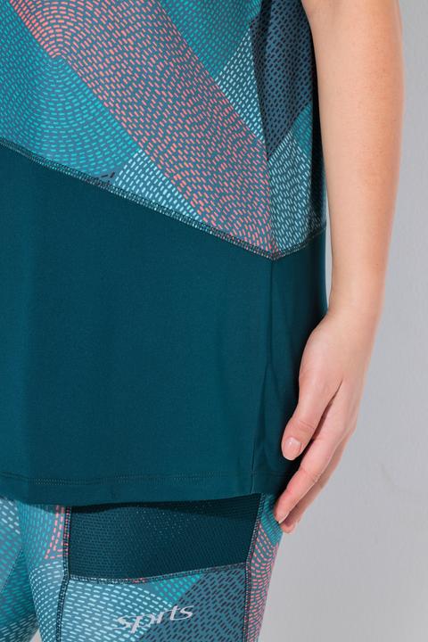 Produktbild Ulla Popken Funktionsshirt, oversized, Halbarm, recycelt (42, 44)
