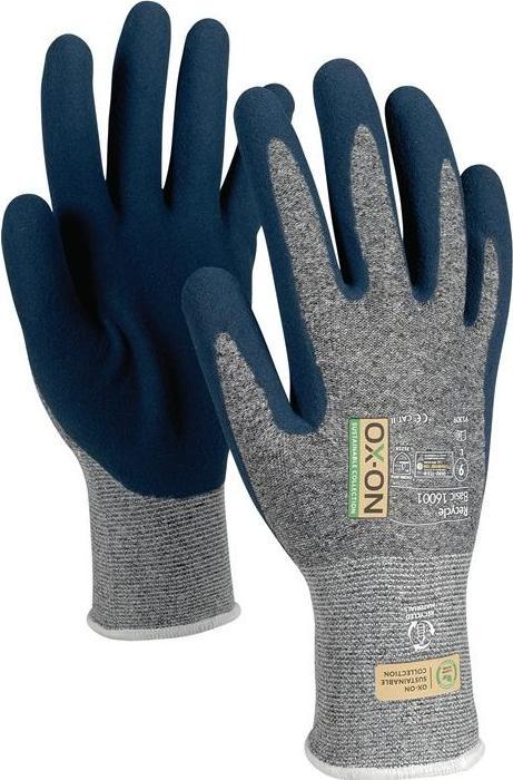 Image du produit Ox-On Gants Recycle Basic 16001 taille 9 bleu/bleu clair ( 4000391359 ) (9)