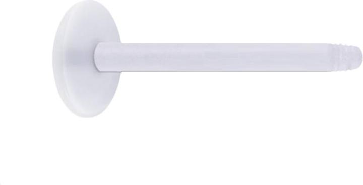 Produktbild Star Piercing Micro Labret-Stab transparent (ohne Messing, Kunststoff)