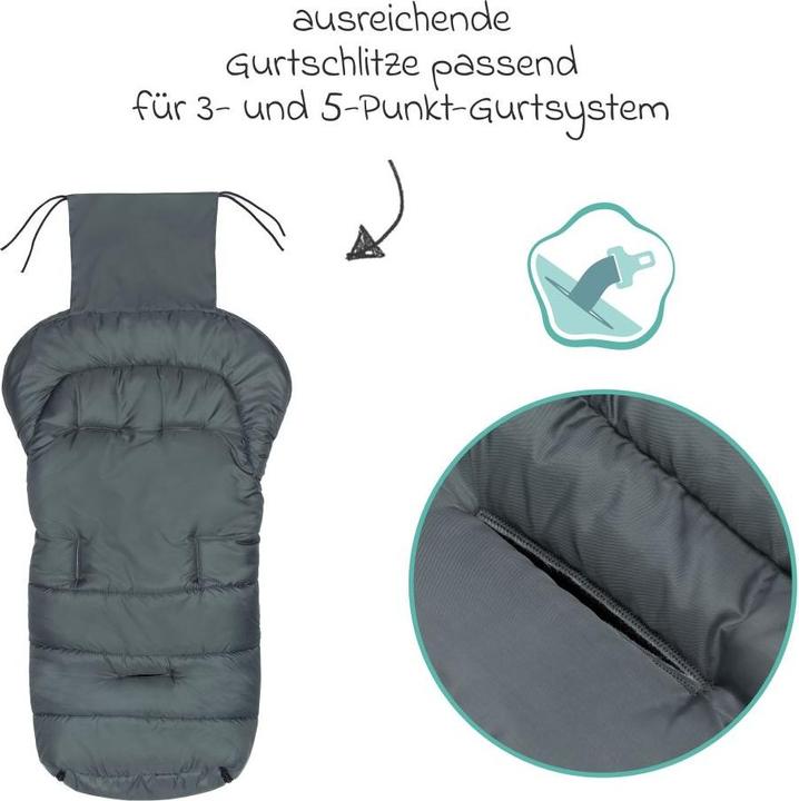 Produktbild Fillikid Fusssäcke für Kinderwagen & Buggys Fleece-Fusssack Eco Big für Buggy, Sport-