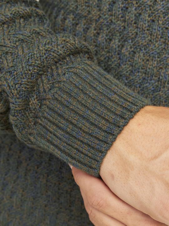 Produktbild Jack & Jones Einfarbig Strickpullover mit Rundhals Strickpullover mit Rundhals (XS)