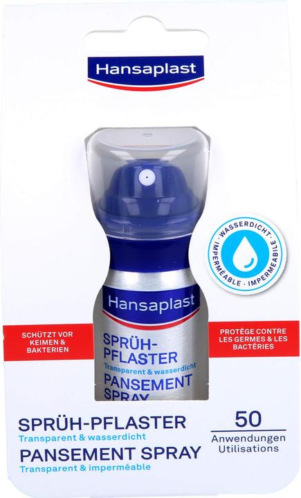 Actual product image Hansaplast Spray plasters Transparent protection (1 x)