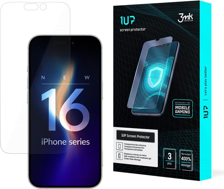 Produktbild 3MK Apple iPhone 16 Pro - 1UP (3 Stück, Apple iPhone 16 Pro)