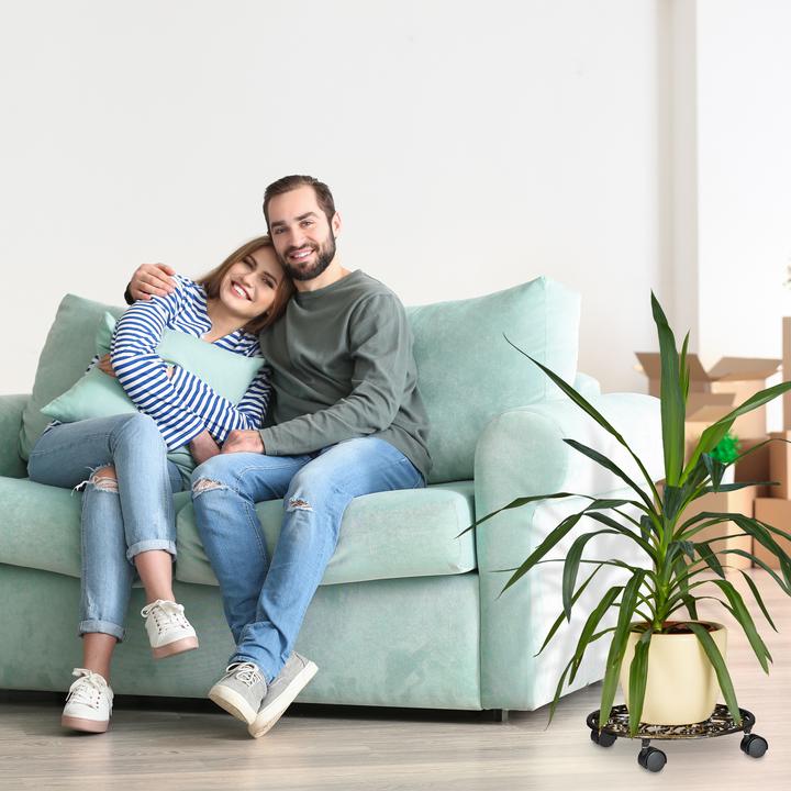 Produktbild Relaxdays Pflanzenroller