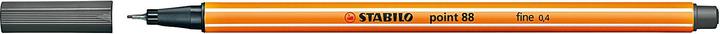 Productafbeelding STABILO punt 88 Fineliner (Donkergrijs, 1 x)