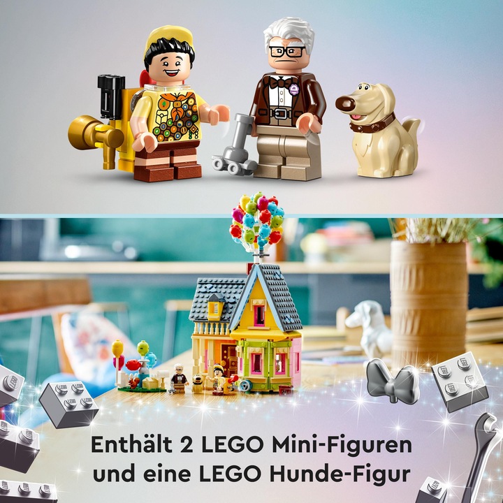 Actual product image LEGO Carl's house from "Upstairs (43217, LEGO Disney)