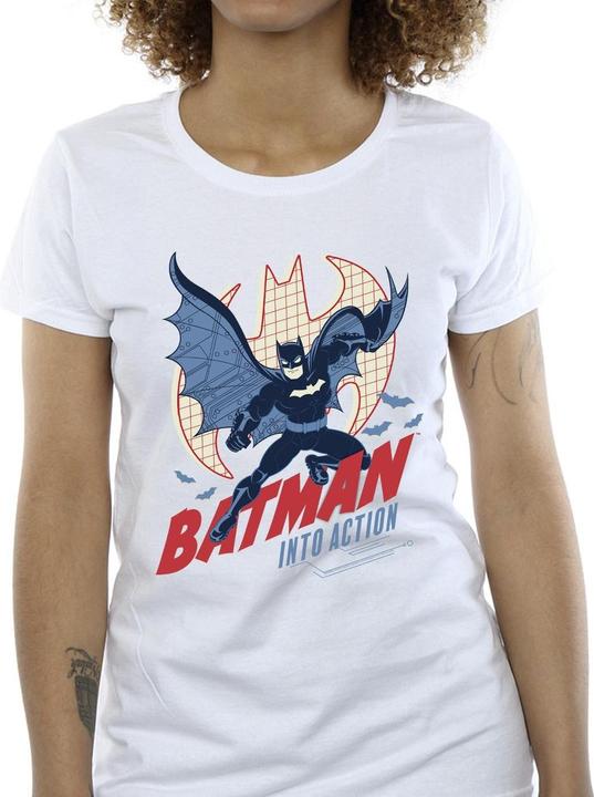 Produktbild Batman Into Action TShirt aus Baumwolle