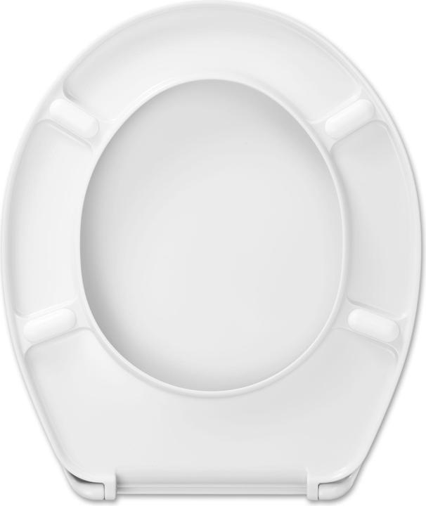 Produktbild Hamberger WC-Sitz Toilettensitz Kunststoff mit Deckel weiss - 522360