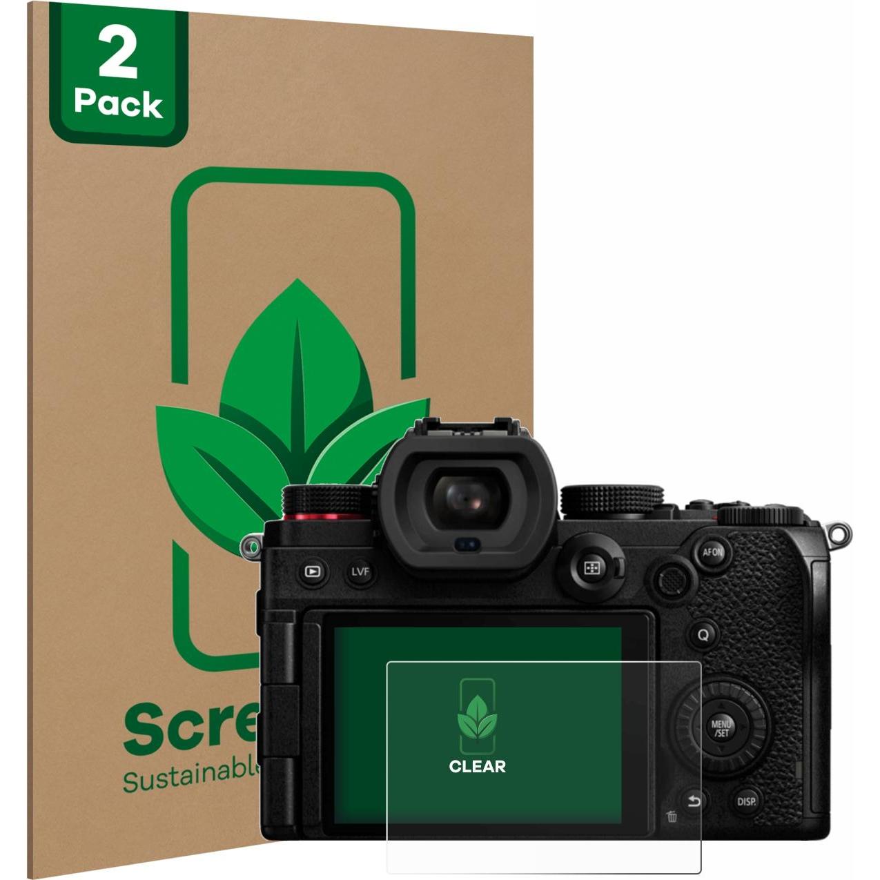 ScreenLeaf Schutzfolie nachhaltiger Displayschutz Displayschutzfolie Folie Klar Transparent (Displayschutz), Kameraschut...