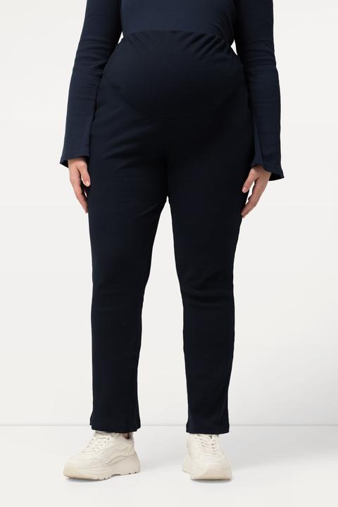 Actual product image Ulla Popken Bellieva Jerseyhose, Rippjersey, Elastikbund, Schlag (50, 52)