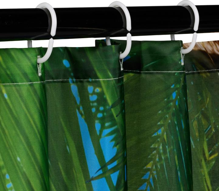Actual product image Relaxdays Duschvorhang (200 x 180 cm)