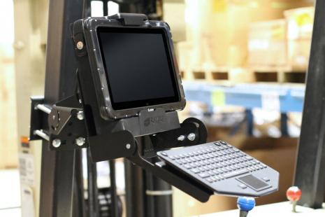 Actual product image Gamber-Johnson ET50/55 10IN CRADLE W/ POWER