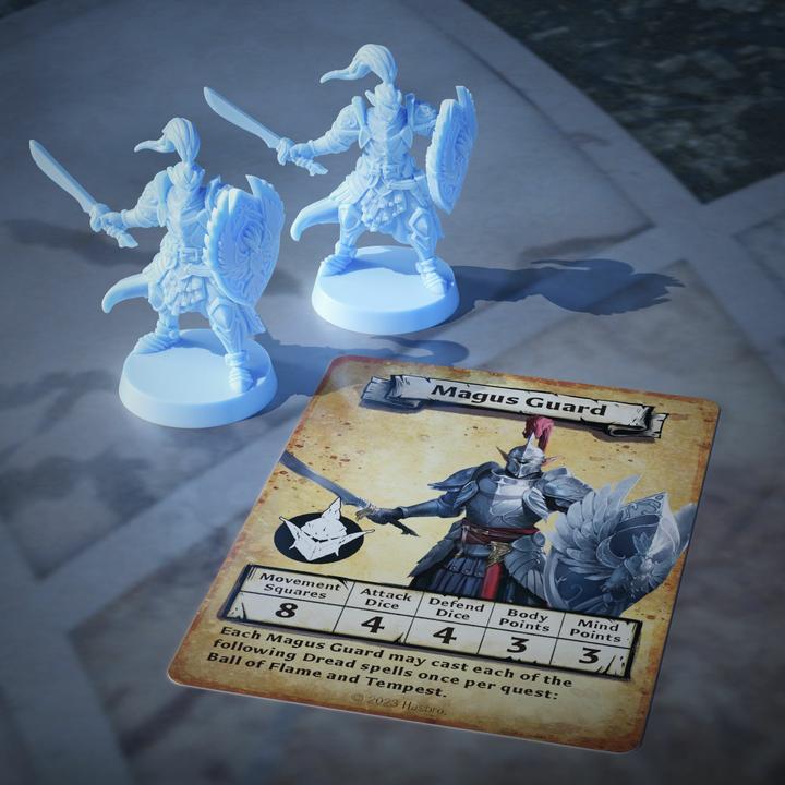 Actual product image Avalon Hill HeroQuest Board Game Expansion Rise of the Dread Moon Adventure Pack *English Version*.