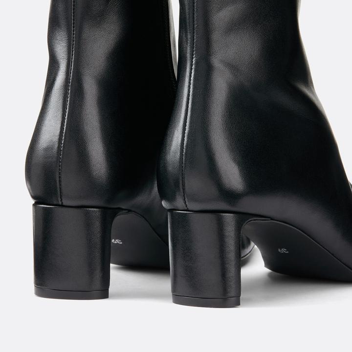 Actual product image La Redoute Collections Lederstiefel mit dünnem Absatz (42)