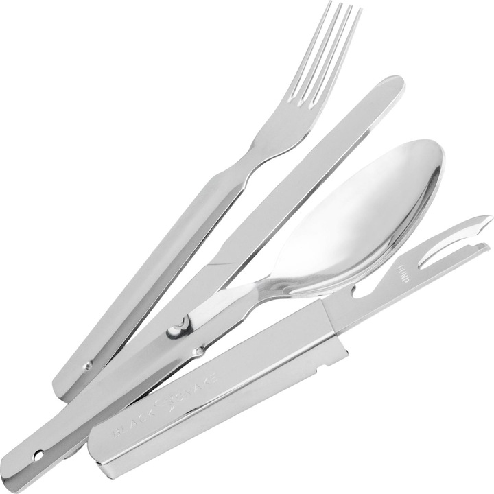 Black Snake Stainless Steel Camping Set