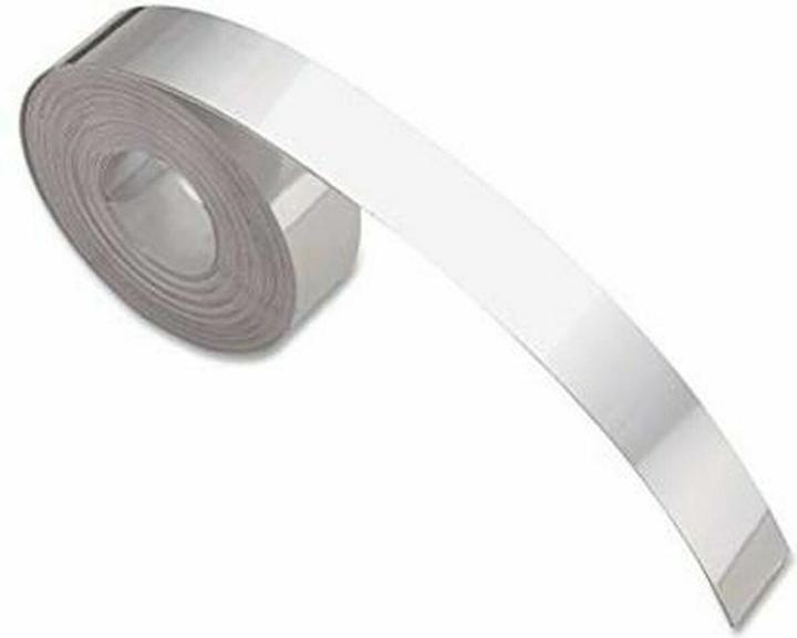 Actual product image Dymo 12mm Aluminum w/Adhesive Tape (1.20 cm, Silver)