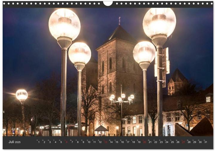 Actual product image Stadtportrait Osnabrck (Wandkalender 2025 DIN A3 quer), Monatskalender (A3, German)