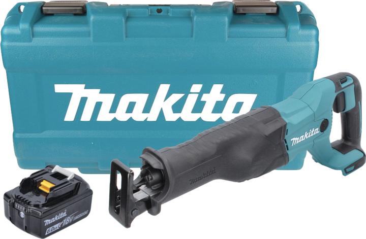 Immagine prodotto Makita DJR 186 G1K Batteria Sega a percussione Sega a percussione 18 V + 1x Batteria 6.0 Ah + Custodia -