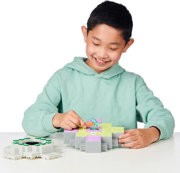 Actual product image Treasure X Minecraft Ender Playset