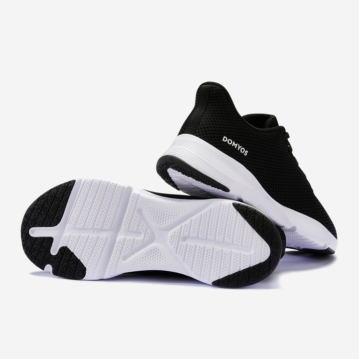 Domyos Fitnessschuhe Sneaker Damen - schwarz