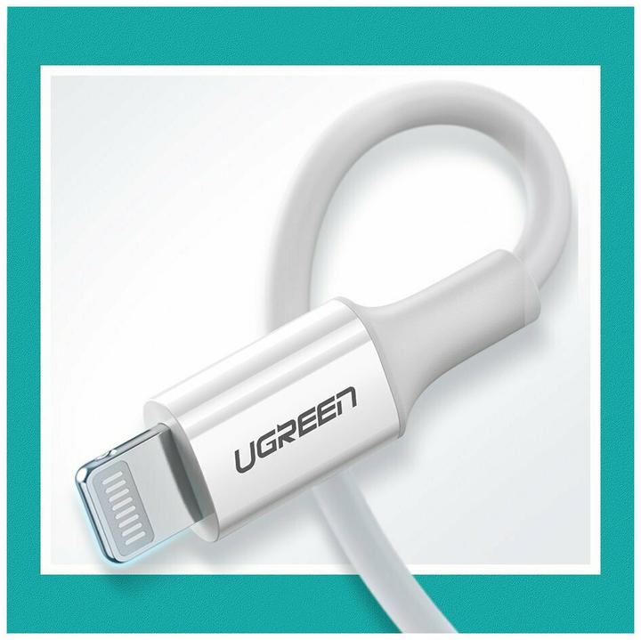 Produktbild Ugreen MFi -C auf -Ladekabel (1 m, USB 2.0, 18 W)