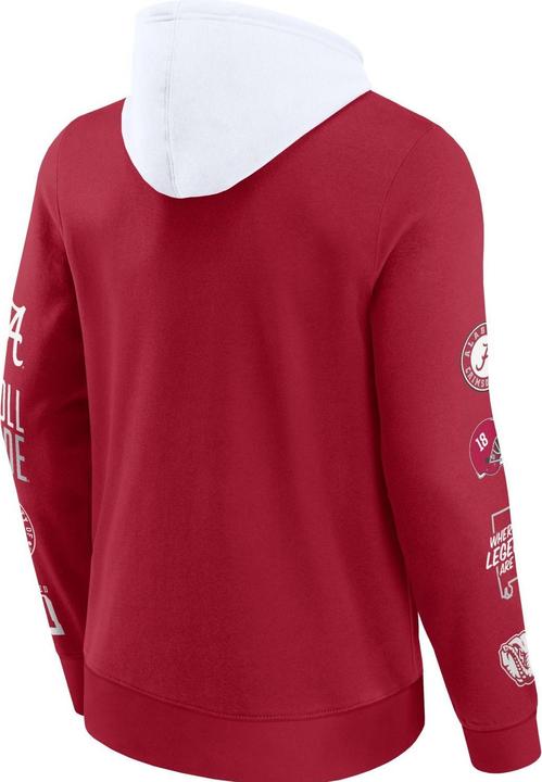 Image du produit Fanatics Alabama Crimson Tide NCAA Sleeve Patches Hoody (M)