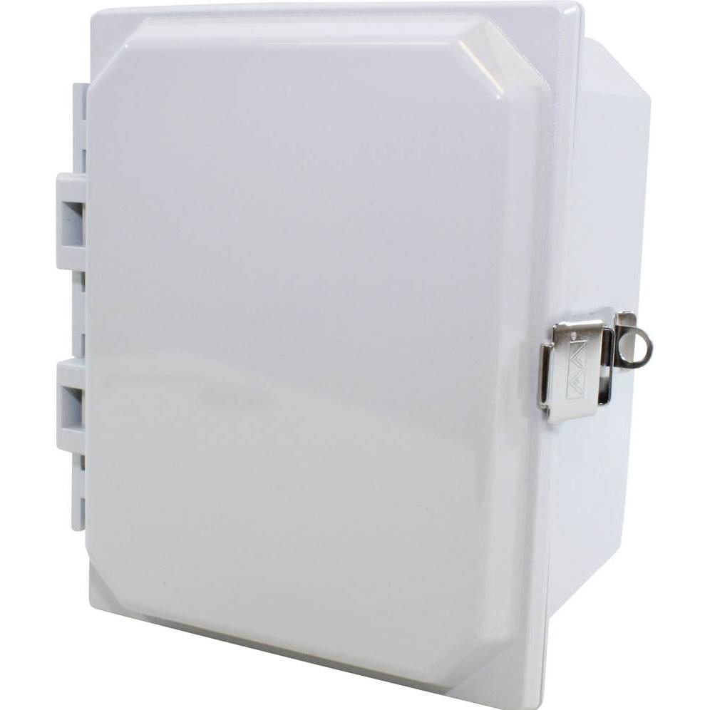 Hammond Wand-Gehäuse 202 x 156 101 Polycarbonat Lichtgrau 1 St. (Gehäuse), Elektronikzubehör + Gehäu