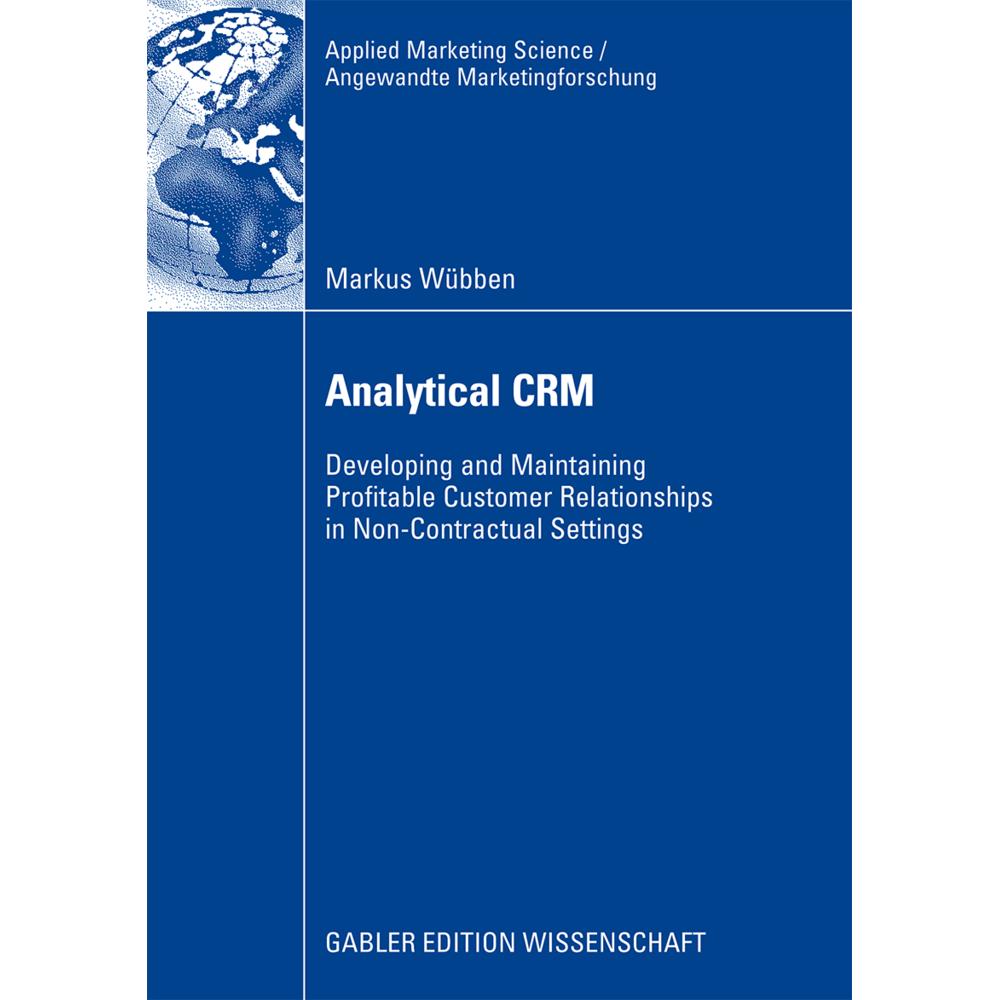 Analytical CRM, Fachbücher von Markus Wübben