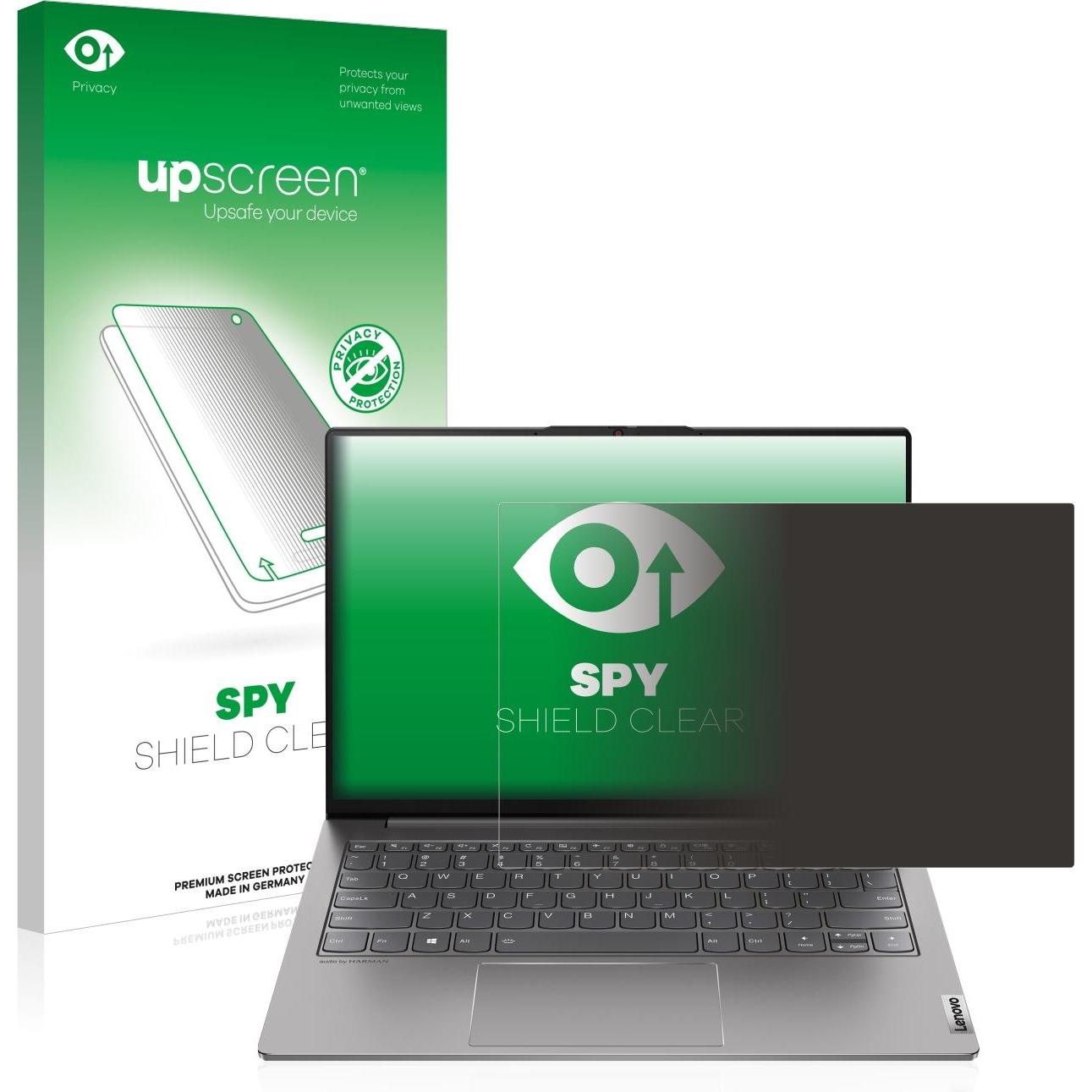 upscreen Spy Shield Blickschutzfolie (33.80", 16 : 10), Notebook Schutzfolie