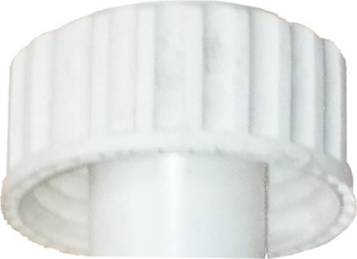Powerflame Deckel DIN45, Lochkappe für Dosierpumpe