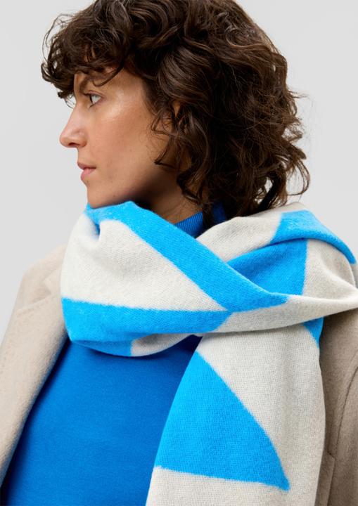 Actual product image S.Oliver Tuch Schal mit All-over-Print