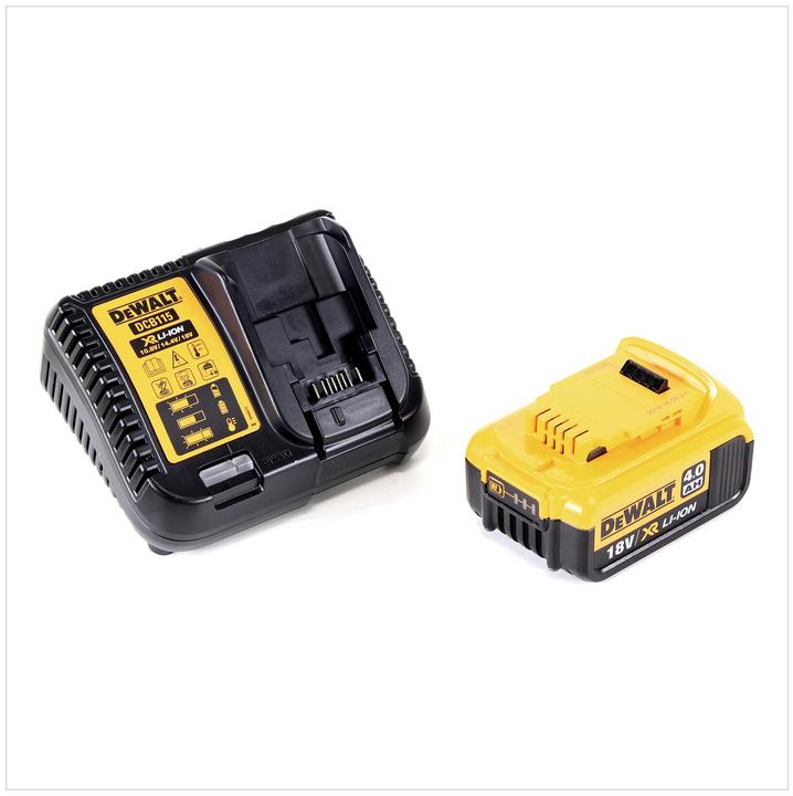 Actual product image DeWalt DCG 406 M1 18 V 125 mm Brushless Meuleuse d'angles sans fil + 1x Battery 4 Ah + Chargeur + (125 mm)