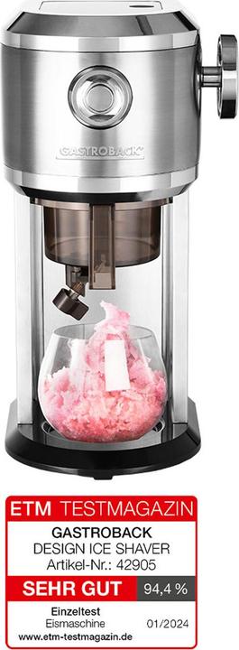 Image du produit Gastroback Design ICE Shaver