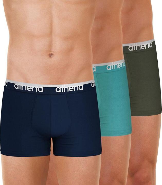Produktbild 3er-Pack einfarbige Boxershorts Easy Bio (M, 3er Pack)