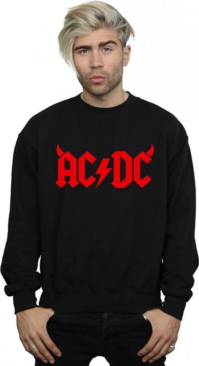 Produktbild AC/DC Horns Logo Baumwolle Sweatshirt (S)