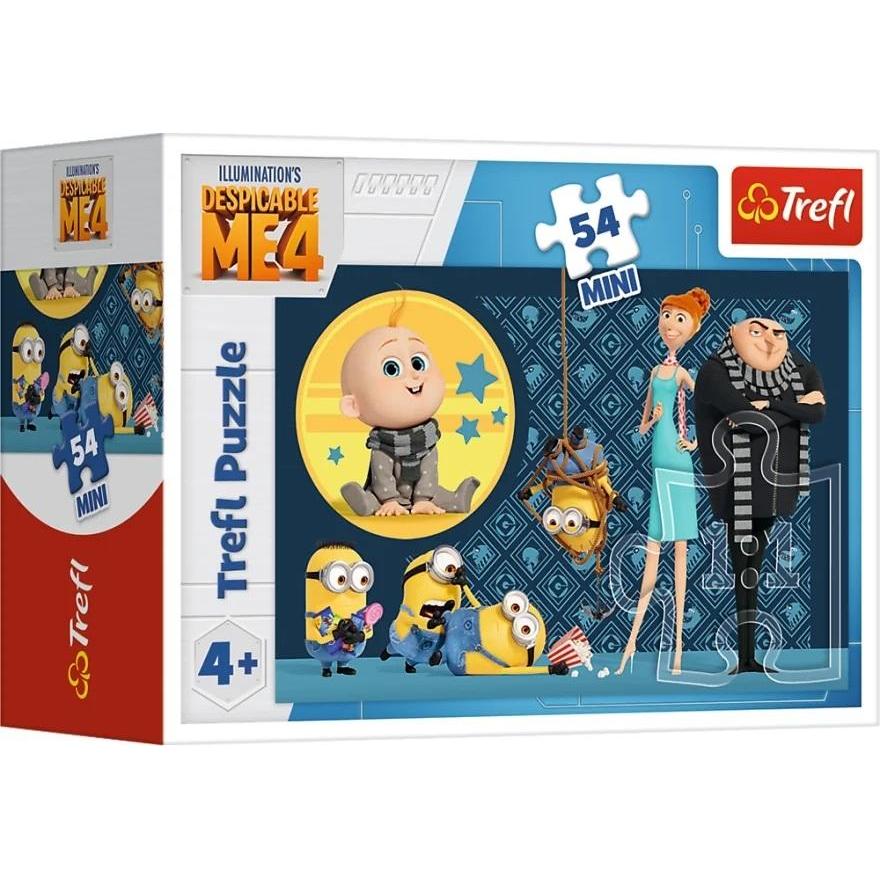 Trefl Multicolore Puzzle 54 Mini – Mit Minions Macht Es Spass! 4 (54 Pezzi)
