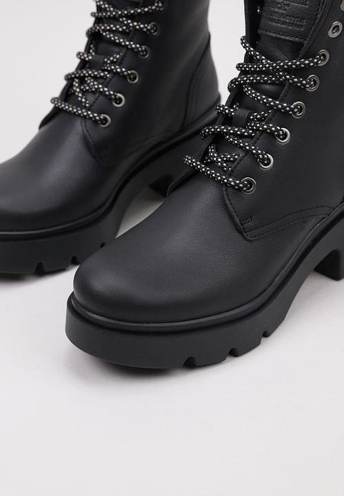 Actual product image Panama Jack Waterproof Combat Boot with Faux Shearling Lining (39)