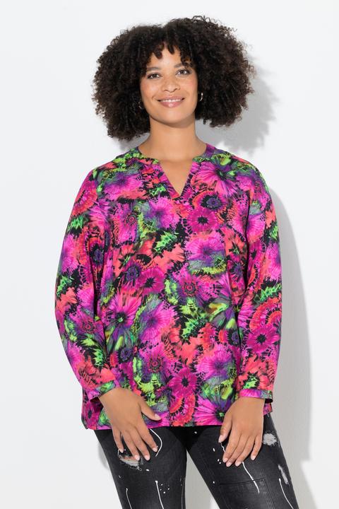 Image du produit Angel of Style Tunika, farbiges Batik-Muster, Langarm (50)