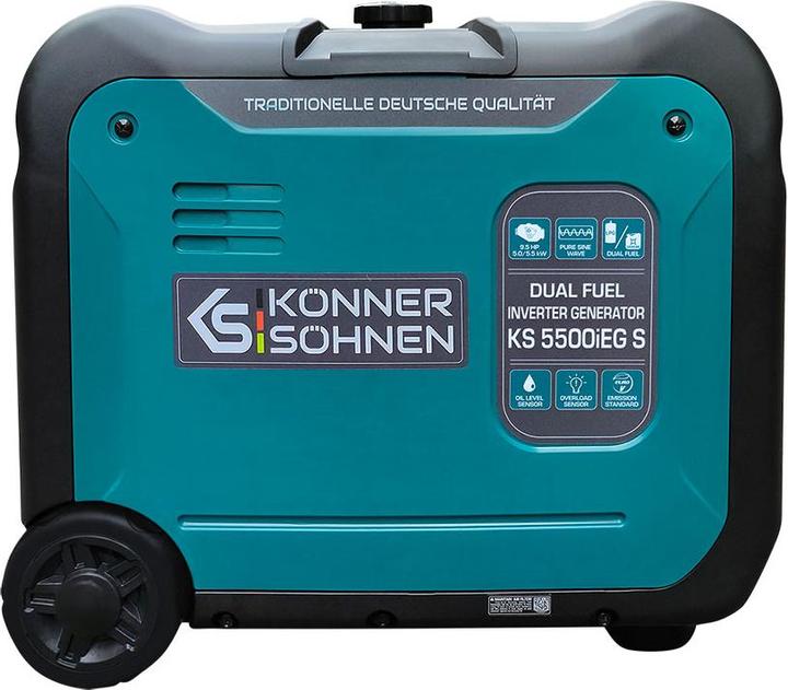 Actual product image Könner & Söhnen KS 5500iEG S (5000 W, 13.50 l)