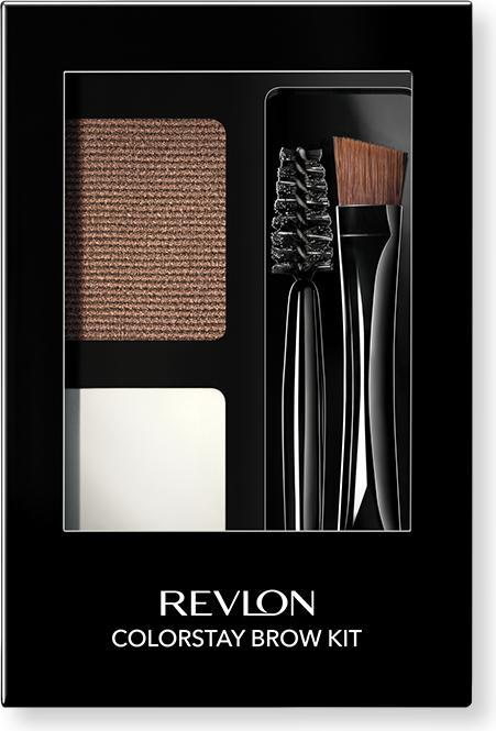 Actual product image Revlon Colorstay Eyebrow Kit with Longwearing Brow Powder (104 Soft Brown)